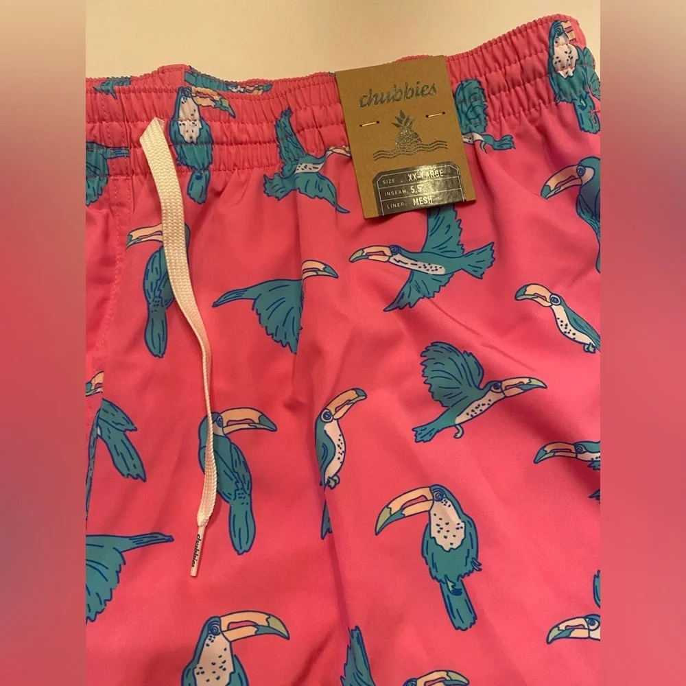 Chubbies Men's Classic Swim Trunks 5.5